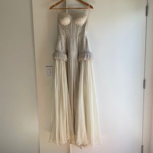 COPY - Maria Lucia Hohan gown, light gray/cream